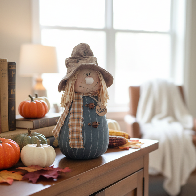 Silas the Goofy Scarecrow