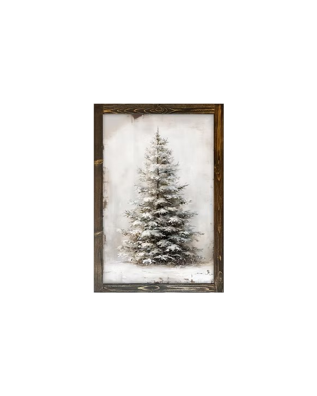 Silent Pine Canvas Print