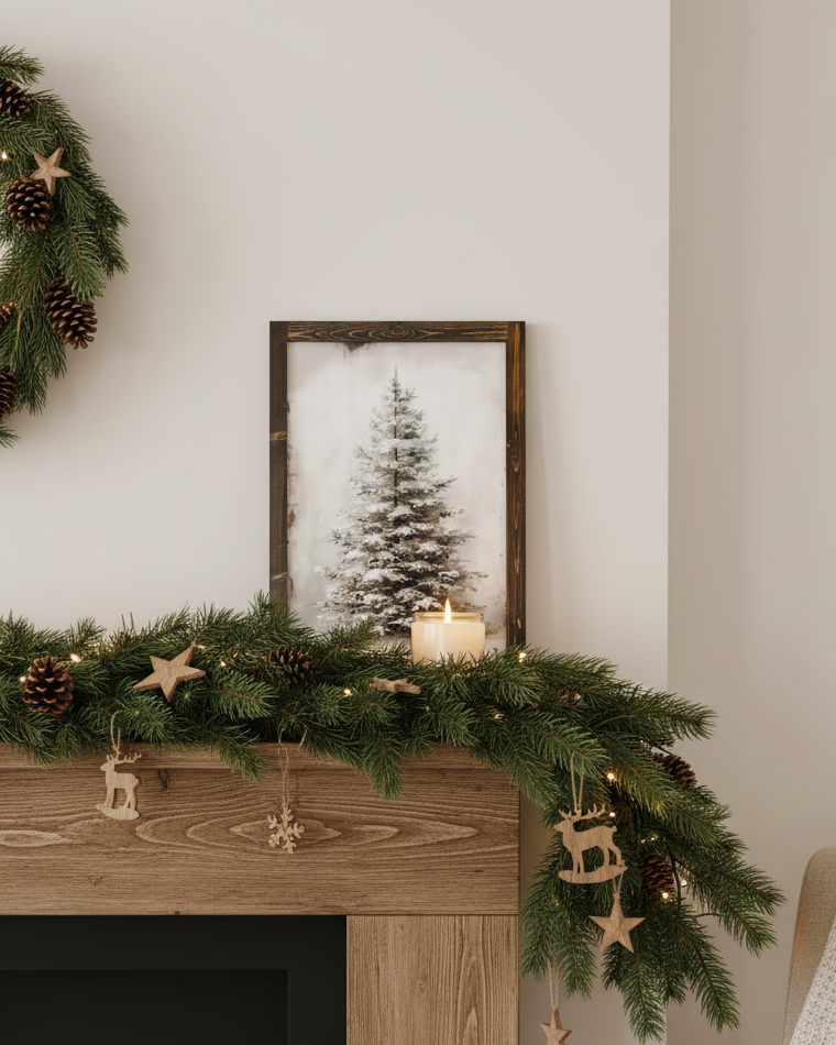 Silent Pine Canvas Print