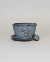 Sink Drainer Sponge Holder Denim Blue