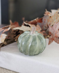Small Fall Soft Coloured Resin Pumpkin