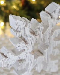 Rustic Snowflake Decor