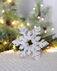Rustic Snowflake Decor