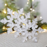 Rustic Snowflake Decor