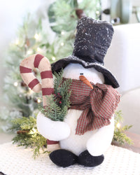 Candy Cane Snowman