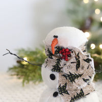 Small Snowman With Buttons