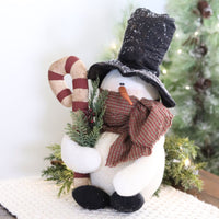 Candy Cane Snowman