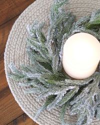 Snowy Norfolk Pine Collection Real Touch