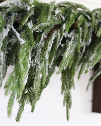 Snowy Norfolk Pine Collection Real Touch