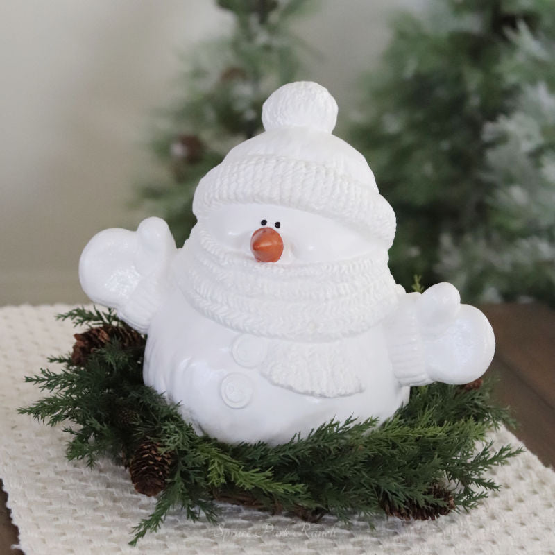 Ceramic Snuggles Snowman Extra Large