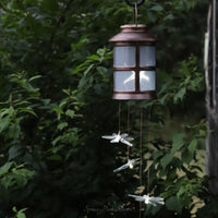 Bronze Dragonfly Solar Hanging Lantern