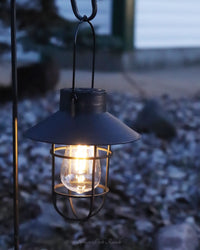 Solar Lantern with Metal Shepherds Hook