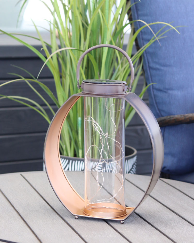 Antique Solar Table Lantern