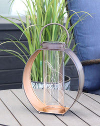 Antique Solar Table Lantern