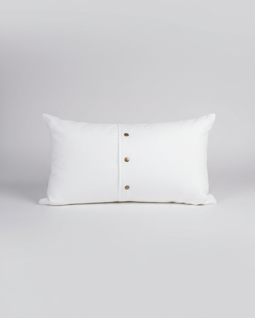 Spicy Floral Lumbar Pillow