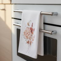 Spicy Floral Tea Towel - Hydrangea & Eucalyptus