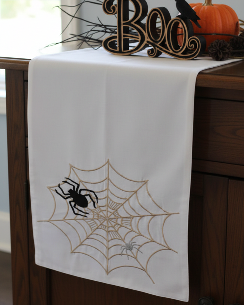 Spiderweb Table Runner