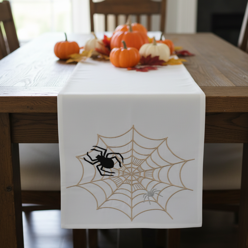 Spiderweb Table Runner
