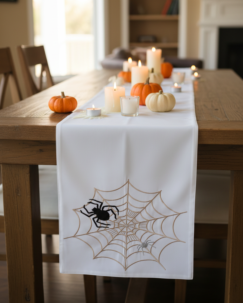 Spiderweb Table Runner