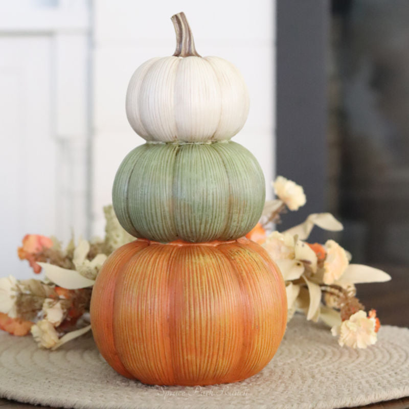 Harvest Stacking Pumpkins
