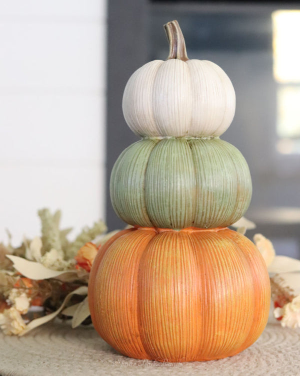 Harvest Stacking Pumpkins
