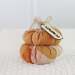Plaid Stacked Pumpkin