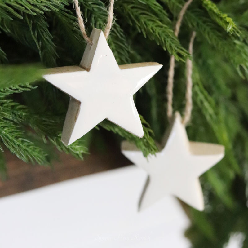 Wooden Star Ornament