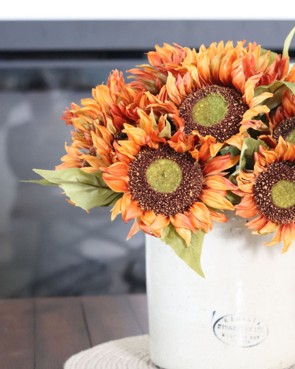Sunflower Bundle Orange 14"