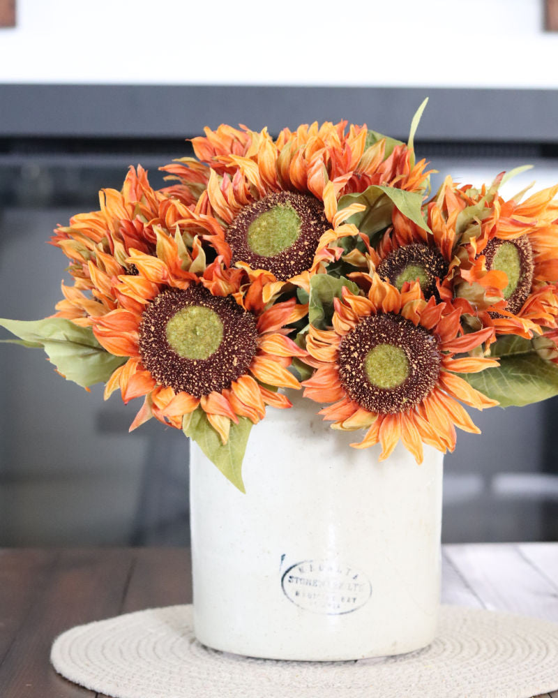 Sunflower Bundle Orange 14"