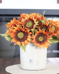 Sunflower Bundle Orange 14"