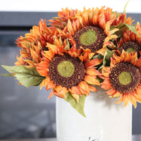 Sunflower Bundle Orange 14"