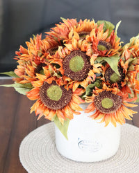 Sunflower Bundle Orange 14"