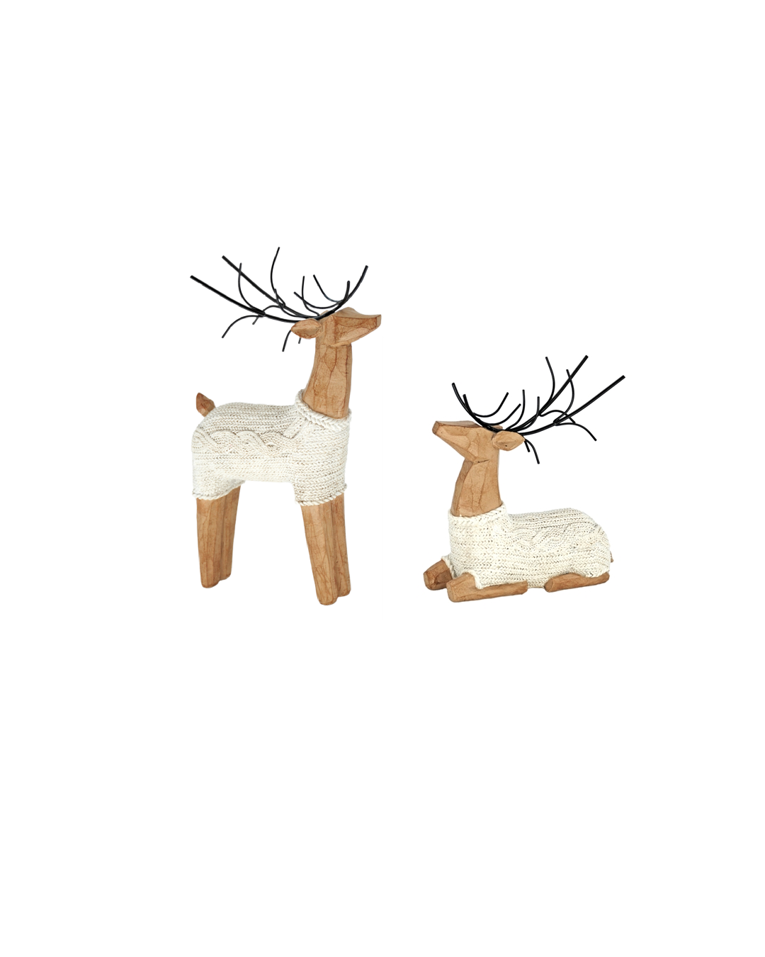 Winter Resin Sweater Deer