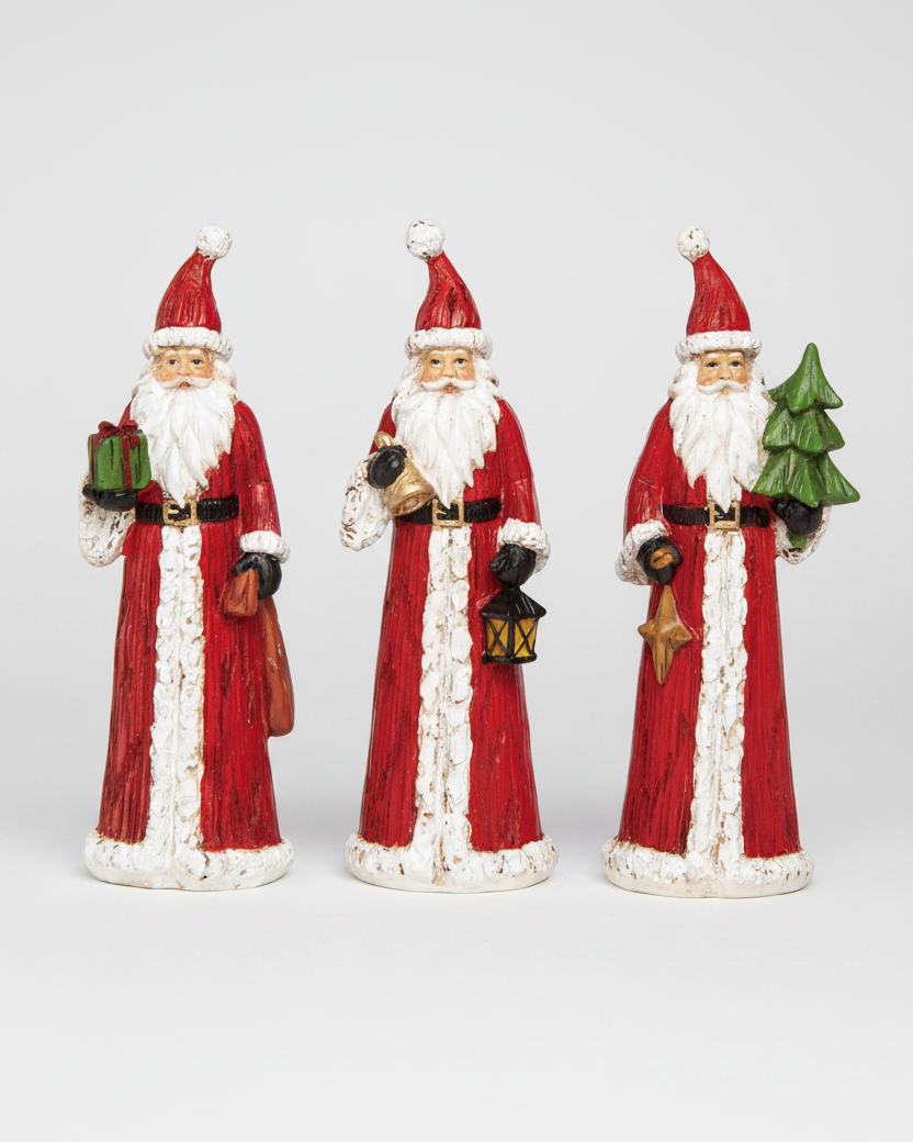 Distressed Vintage Santa Figurine