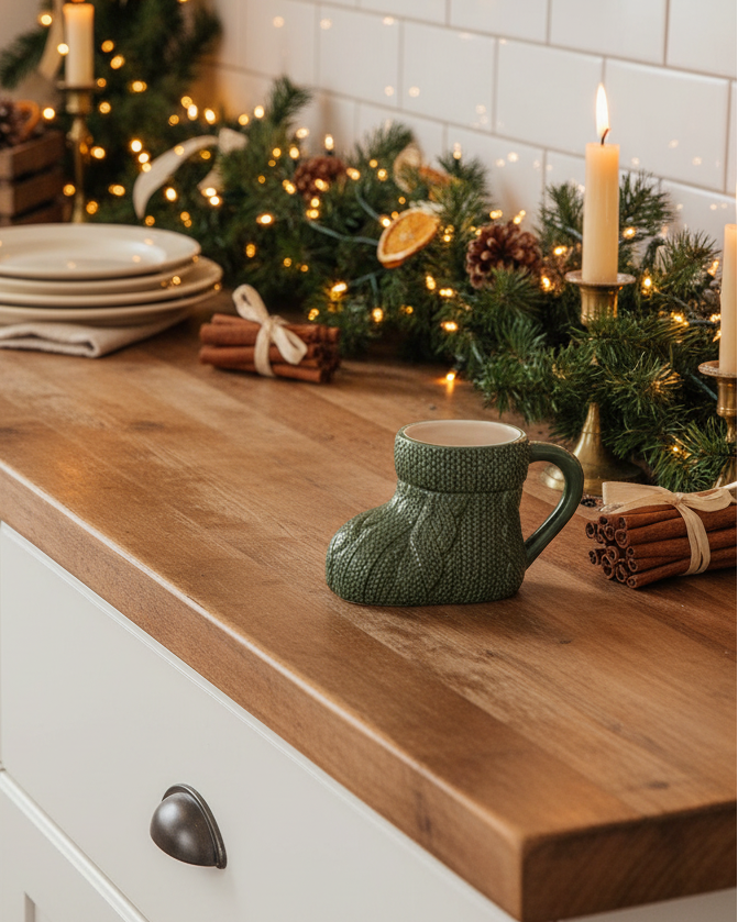 Dolomite Knit Stocking Mug
