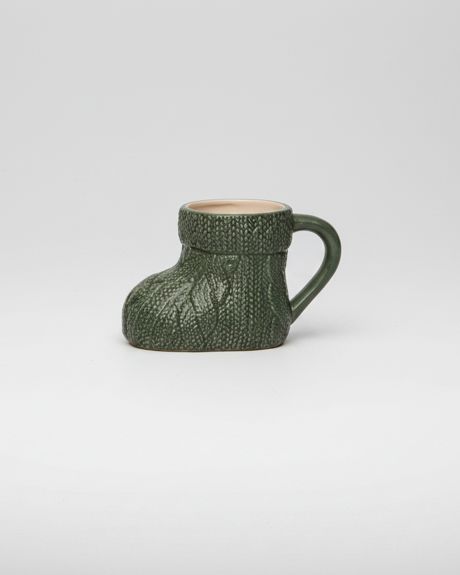Dolomite Knit Stocking Mug