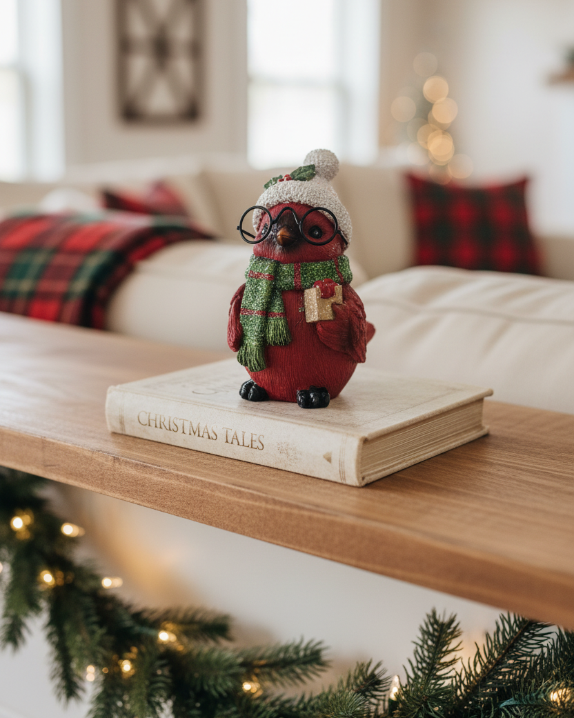 Studious Winter Cardinal