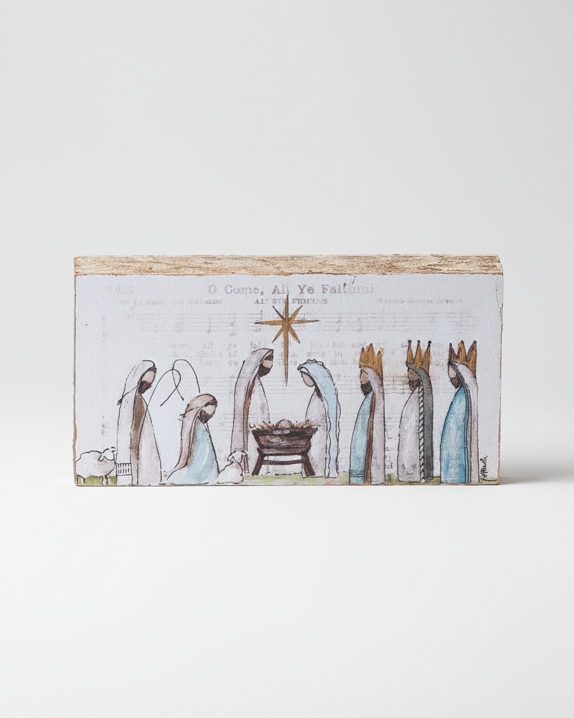 Come all Ye Faithful Nativity Block