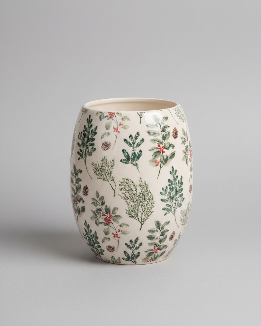 Boughs and Berries Vase