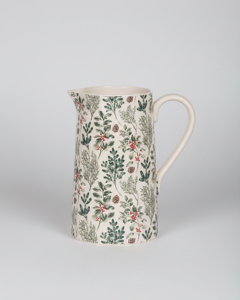 Boughs and Berries Pitcher