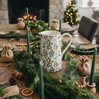 Boughs and Berries Pitcher