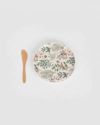 Boughs and Berries Appetizer Plate and Spreader