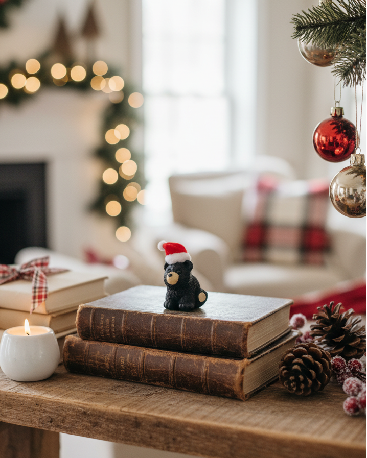 Mini Christmas Black Bears