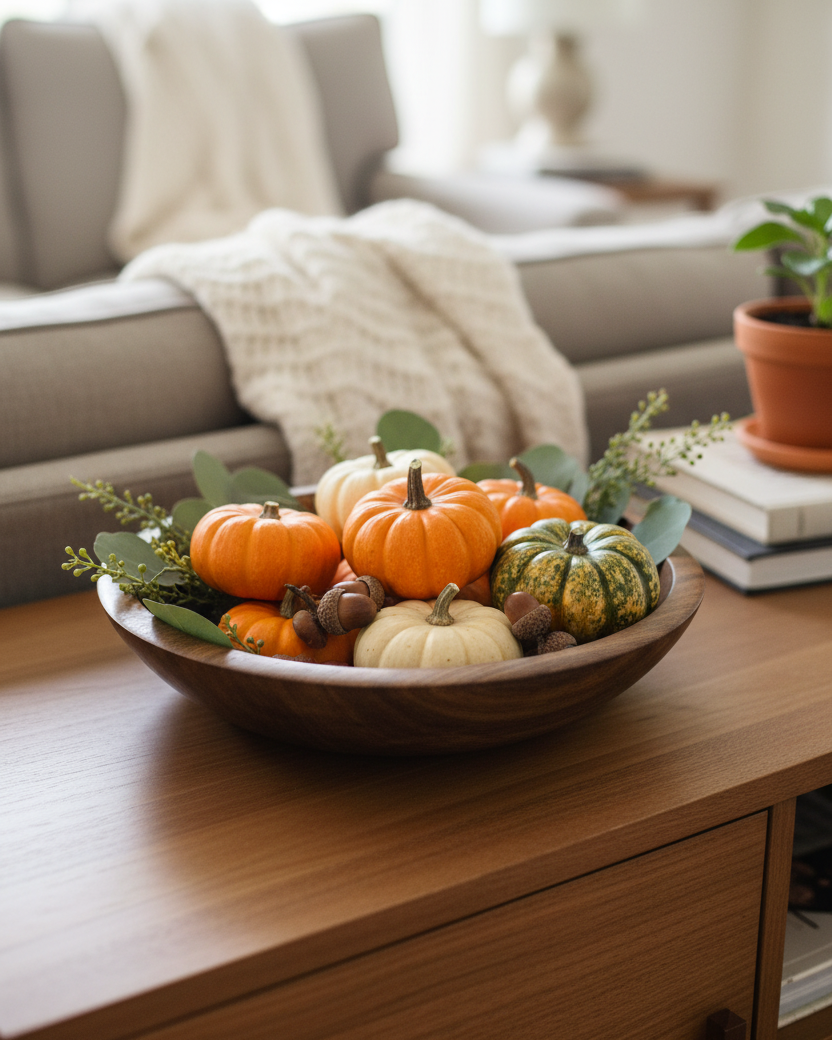Dark Wood Bowl 12"