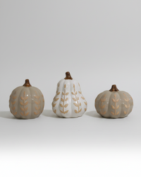 Dolomite Neutral Patterned Pumpkin