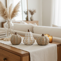 Dolomite Neutral Patterned Pumpkin