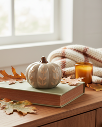 Dolomite Neutral Patterned Pumpkin