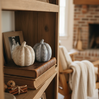 Mini Dolomite Fall Folk Pumpkin