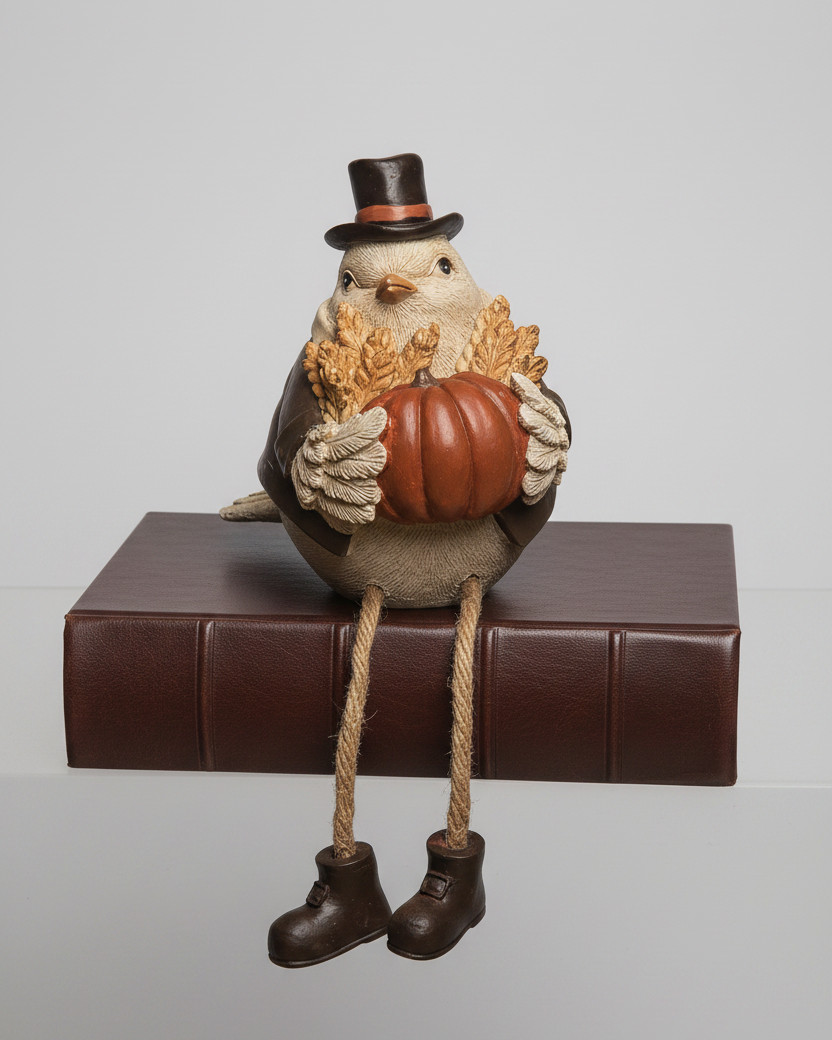 Harvest Bird Shelf Sitter