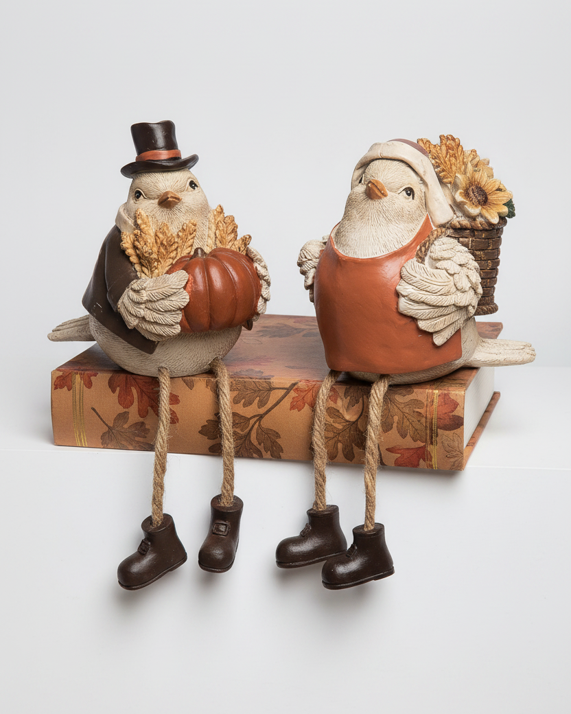 Harvest Bird Shelf Sitter